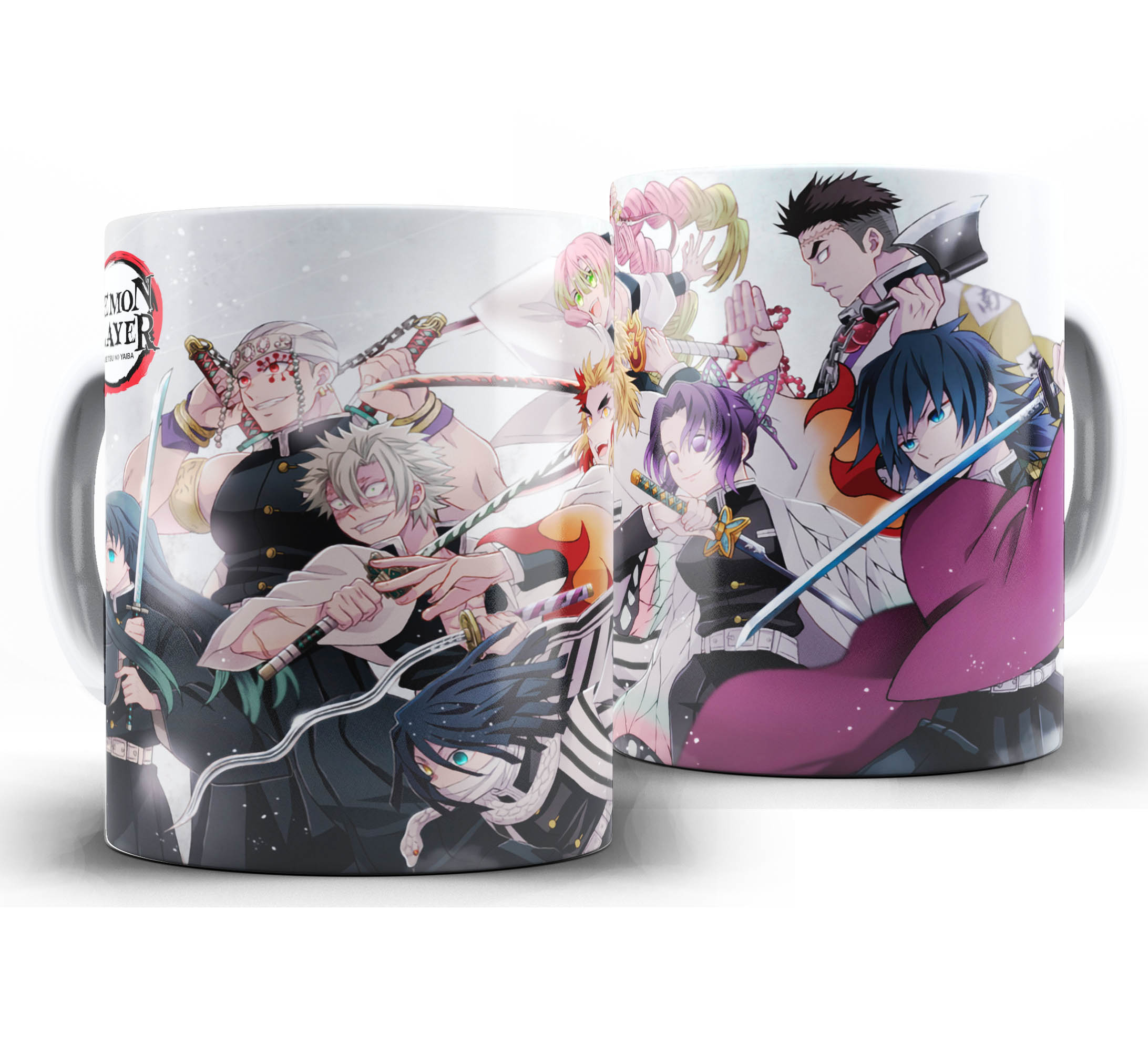 Caneca Anime - Demon Slayer Kimetsu no Yaiba W6 - Hashiras